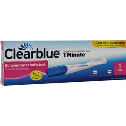 Abbildung von Clearblue Schwangerschaftstest Schnelle Erkennung Tes