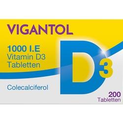 Abbildung klein von Vigantol 1000 I.E. Vitamin D3 Tabletten