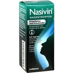 Abbildung von Nasivin Nasentropfen Erwachsene U.schulkinder