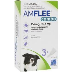 Abbildung klein von Amflee Combo 134/120.6mg Lsg Z Auftropfen F Hunde
