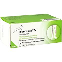 Abbildung von Aescusan N Filmtabletten