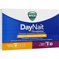 Abbildung klein von Wick Daynait Filmtabletten