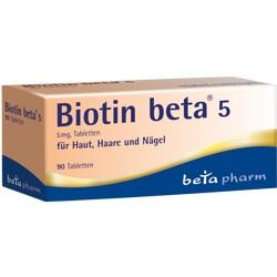 Abbildung klein von Biotin Beta 5 Tabletten