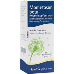 Abbildung klein von Mometason Beta Heuschnupfenspray 50 Ug/Sp. 60 Sp.