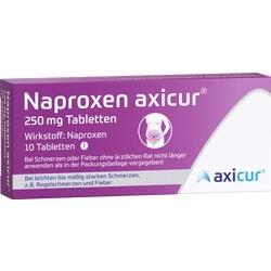 Abbildung klein von Naproxen Axicur 250 Mg Tabletten