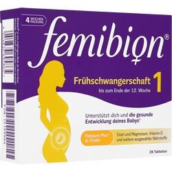 Abbildung klein von Femibion 1 Frühschwangerschaft