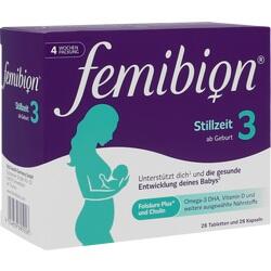 Abbildung klein von Femibion 3 Stillzeit Kombipackung