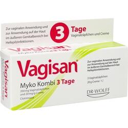 Abbildung klein von Vagisan Myko Kombi 3 Tage