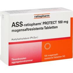 Abbildung klein von Ass -Ratiopharm Protect 100 Mg Magensaftres. Tabl.