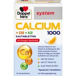 Abbildung klein von Doppelherz Calcium 1000+D3+K2 System