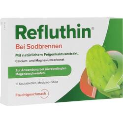 Abbildung klein von Refluthin Bei Sodbrennen Kautabletten Frucht