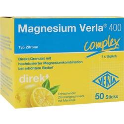 Abbildung klein von Magnesium Verla 400 Zitrone Direkt-Granulat