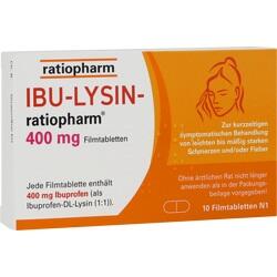Abbildung klein von Ibu-Lysin-Ratiopharm 400 Mg Filmtabletten