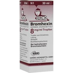 Abbildung klein von Bromhexin Hermes Arzneimittel 8mg/Ml Tropfen
