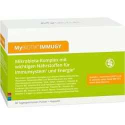 Abbildung klein von Mybiotik Immugy Kombipackung 30 X 2 G + 60 Kapseln