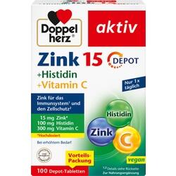 Abbildung klein von Doppelherz Zink15mg+Histidin+Vitamin C Depot Aktiv