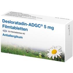 Abbildung klein von Desloratadin Adgc 5 Mg Filmtabletten