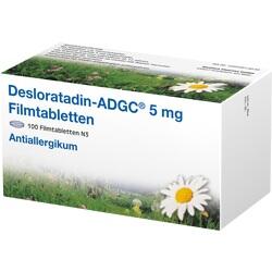 Abbildung klein von Desloratadin Adgc 5 Mg Filmtabletten