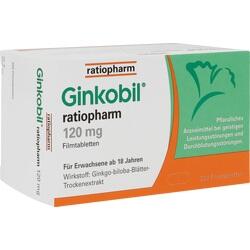 Abbildung klein von Ginkobil Ratiopharm 120 Mg Filmtabletten