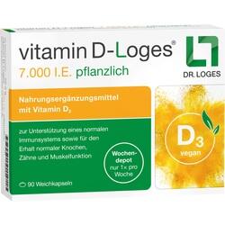 Abbildung klein von Vitamin D-Loges 7.000 I.E. Pflanzlich Wochendepot