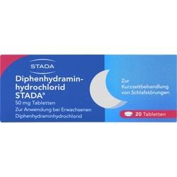 Abbildung klein von Diphenhydraminhydrochlorid Stada 50 Mg Tabletten