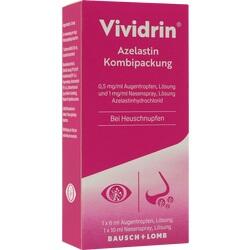 Abbildung klein von Vividrin Azelastin Kombipackung 0.5mg Atr+ 1mg Nasenspray