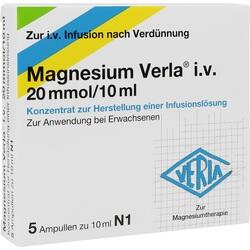 Abbildung klein von Magnesium Verla I.V. 20 Mmol/10ml