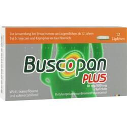 Abbildung klein von Buscopan Plus 10 Mg /800 Mg Suppositorien