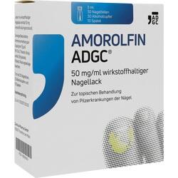 Abbildung klein von Amorolfin Adgc 50 Mg/Ml Wirkstoffhalt. Nagellack