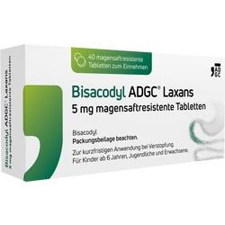 Abbildung klein von Bisacodyl Adgc Laxans 5 Mg Magensaftresistente Tab