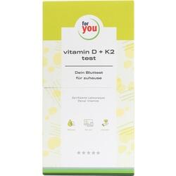 Abbildung klein von For You Vitamin D3 & K2 Test - Bluttest Für Zuhaus
