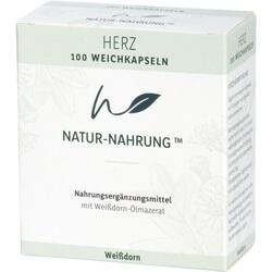 Abbildung klein von Natur-Nahrung Herz - Weißdorn Weichkapseln