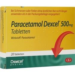 Abbildung klein von Paracetamol Dexcel 500 Mg Tabletten