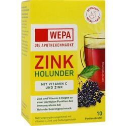 Abbildung klein von Wepa Zink Holunder+Vit.C+Zink Pulver