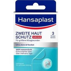 Abbildung klein von Hansaplast Zweite Haut Schutz Pflaster Groß
