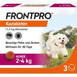 Abbildung klein von Frontpro 11 Mg Kautabletten Fr Hunde 2-4kg