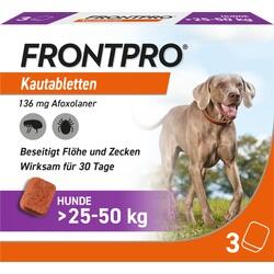 Abbildung von Frontpro 136 Mg Kautabletten Für Hunde 25-50kg