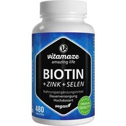 Abbildung klein von Biotin 10mg Hochdosiert + Zink + Selen