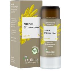 Abbildung klein von Sulfur D12 Globuli Pflüger Globulispender