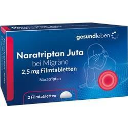 Abbildung klein von Naratriptan Juta Bei Migräne 2.5mg Filmtabletten
