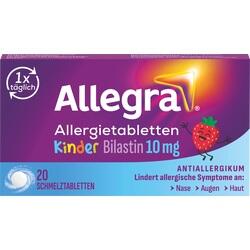 Abbildung klein von Allegra Allergietabletten Kinder 10 Mg Schmelztabl