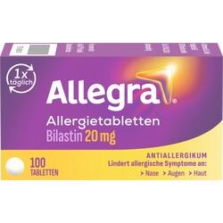 Abbildung klein von Allegra Allergietabletten 20 Mg Tabletten
