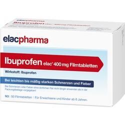 Abbildung klein von Ibuprofen Elac 400 Mg Filmtabletten