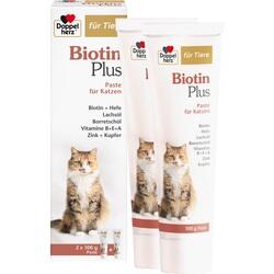 Abbildung klein von Doppelherz Für Tiere Biotin Plus Paste Katze