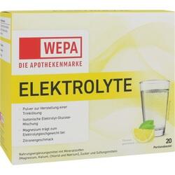 Abbildung klein von Wepa Elektrolyte Pulver Zitrone