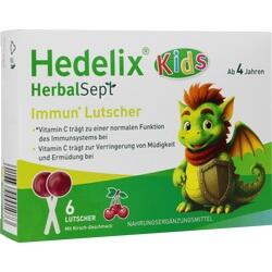Abbildung klein von Hedelix Herbalsept Immun Lutscher Kids