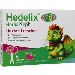 Abbildung klein von Hedelix Herbalsept Husten Lutscher Kids