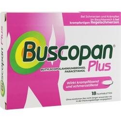 Abbildung klein von Buscopan Plus 10 Mg/500 Mg Filmtabletten