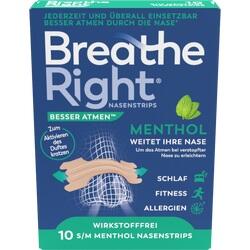 Abbildung klein von Breathe Right Besser Atmen Nasenpflaster Menthol