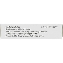 Abbildung klein von Cetirizin-Adgc